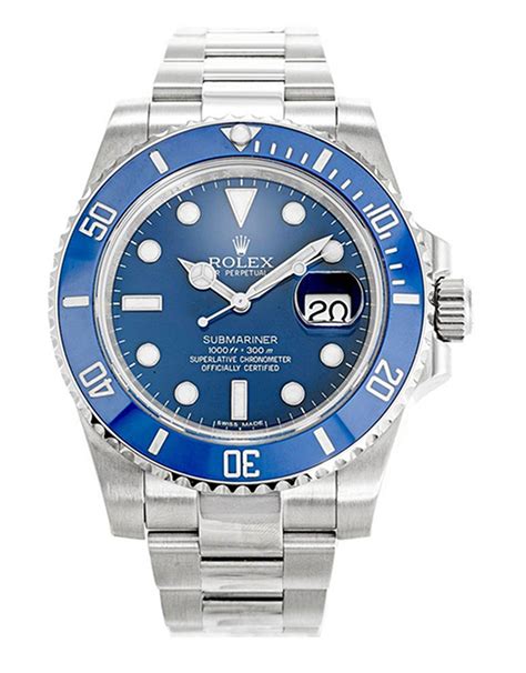 rolex replica blue dial|rolex submariner with blue dial.